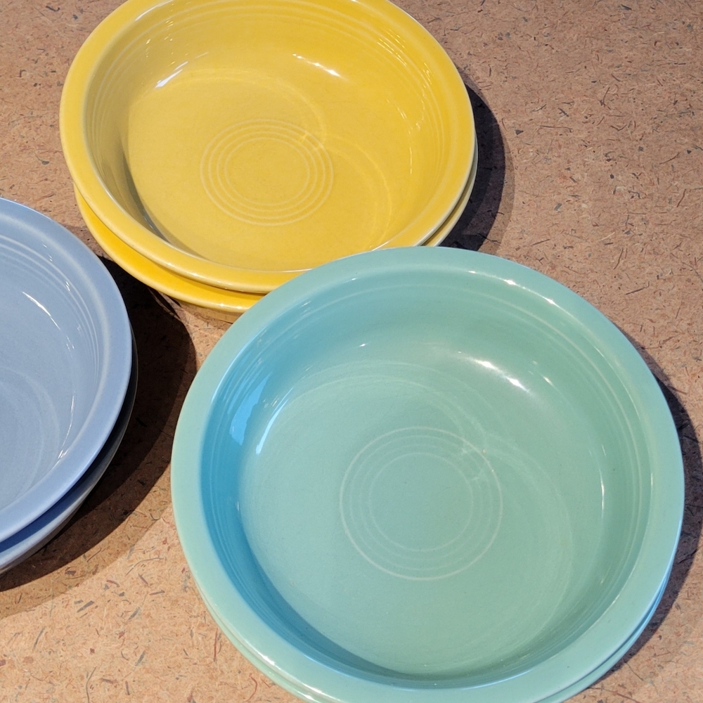Vintage FIESTA nappy Bowls